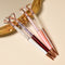 Metal Ballpoint Crystal Pens With Clear Zircon Diamond and Gemstone Chips