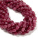 Strawberry Quartz Color Dyed Jade Pebble Nugget Beads Size 8x10mm 15.5'' Strand