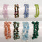 02-Mixed Gemstone Chips Bracelet with Silver Plated Clasp Size 5-8mm 7.5''Length