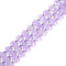 Lavender Color Dyed Jade Hexagram Cutting Faceted Coin Beads 10mm 15.5'' Strand