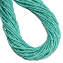 Natural Blue Amazonite Heishi Disc Beads Size 2x3mm 15.5'' Strand