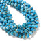 Natural Apatite Faceted Rondelle Beads Size 6x8mm 15.5'' Strand