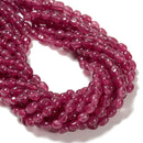 Strawberry Quartz Color Dyed Jade Pebble Nugget Beads Size 6x8-9mm 15.5'' Strand
