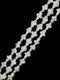 White Fresh Water Pearl Keshi Cross Shape Beads Size Approx 12x16mm 15.5'' Strd