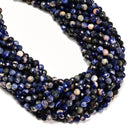 Natural Orange Sodalite Faceted Round Beads Size 5mm 15.3'' Strand