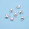 925 Sterling Silver Heart Shape Pendant charm Size 10x11mm 2Pcs per Bag