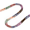 01 Multi-color Gemstone Smooth Rondelle Beads Size 2x4mm 15.5'' Strand