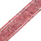 Natural Thulite Faceted Rondelle Beads Size 4x5.5-6mm 15.5'' Strand