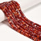 Red Dream Fire Agate Smooth Rondelle Beads Size 5x8mm 15.5'' Strand