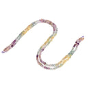 Gradient Natural Fluorite Faceted Cube Beads Size 4mm 15.5'' Strand