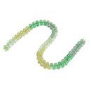 08 Gradient Multi-color Gemstone Faceted Cube Beads Size 6-7mm 15" Strand