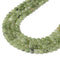 Green Dyed Jade Faceted Coin Beads Size 6mm 15.5'' Strand