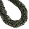 Natural Ruby Zoisite Faceted Rubik's Cube Beads Size 2mm 15.5'' Strand