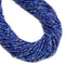 Natural Lapis Lazuli Faceted Rubik's Cube Beads Size 2mm 15.5'' Strand