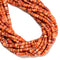 Natural Spiny Oyster Heishi Disc Beads Size 2x5mm 3x6mm 16" Strand