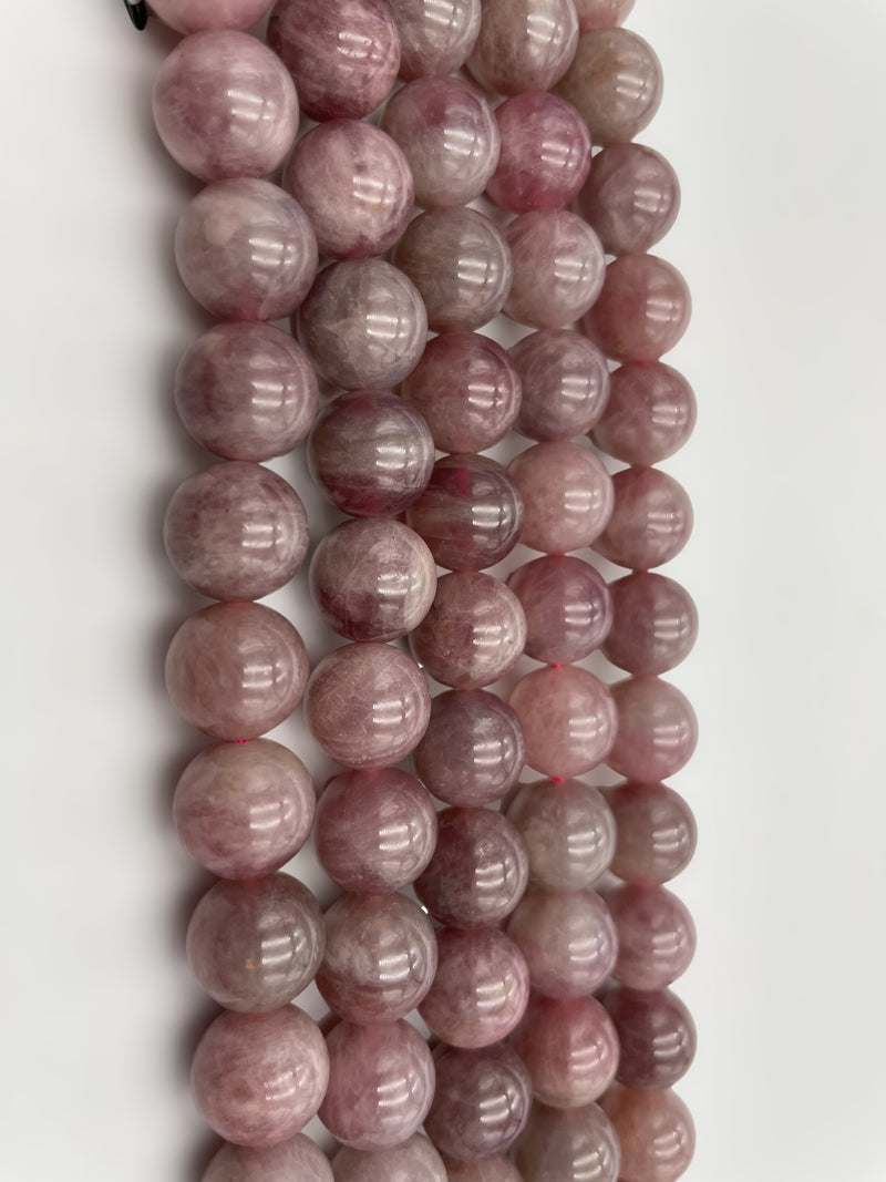 Natural Rose Quartz Bead Bracelet(4-12mm) - Rose Quartz Store