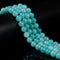 High Quality Blue Green Amazonite Smooth Round Beads 6mm 8mm 10mm 15.5'' Strand