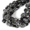 Larvikite Labradorite Rectangle Slice Faceted Octagon Beads 15x20mm 15.5'' Strd