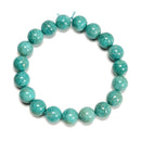 Natural Blue Green Amazonite Smooth Round Beads Size 20mm 15.5" Strand