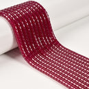 Natural Ruby Heishi Disc Beads Size 3x5mm 15'' Strand