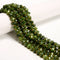 Canadian Jade Color Dyed Jade Faceted Rondelle Beads Size 6x8mm 15.5'' Strand