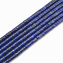 Lapis Lazuli Heishi Disc Beads Size 2x4mm 15.5'' Strand