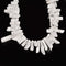 Natural Howlite Slab Stick Point Beads Size 25-50mm 15.5'' Strand