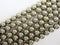 pyrite smooth round beads