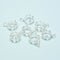 925 Sterling Silver Garland Wreath Charm Pendant Size 10mm (3pcs) 12mm (2pcs)