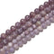 Dark Purple Tourmaline Smooth Round Beads Size 6mm 8mm 10mm 15.5'' Strand