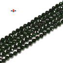Green Sandstone Faceted Round Beads Size 2mm 3mm 4mm 15.5'' Strand