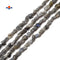 Labradorite Rough Nugget Chunks Side Drill Beads Approx 9-10mm 15.5" Strand
