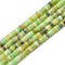 Chinese Chrysoprase Heishi Rondelle Discs Beads Size 2x4mm 15.5'' per Strand