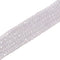 Clear Cubic Zirconia Faceted Rondelle Beads Size 2x3mm 15.5'' Strand