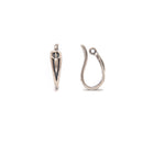 925 Sterling Silver Earring Hooks Size 7x14mm,7pcs per Bag Sold by Bag