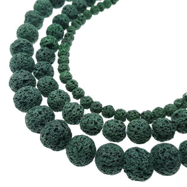 Mortilo Stone Volcanic Rock Beads Metal Dumbbell Versatile Beads