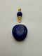 Lapis Lazuli Essential Oil Necklace Perfume Bottle Pendant Size 24x40mm