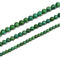 Green Turquoise Smooth Round Beads 3mm 6mm 8mm 10mm 12mm 15.5" Strand