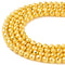 Titanium Gold Hematite Faceted Round Beads 2mm 3mm 4mm 6mm 8mm 10mm 15.5" Strand