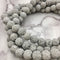 light gray lava rock stone beads