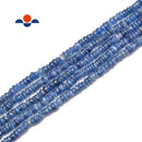 Natural Kyanite Irregular Heishi Rondelle Discs Beads 6mm 8mm 10mm 15.5" Strand