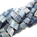 kyanite rectangle shape beads