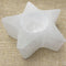 natural selenite star shape tea candle holder