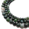 Green Moss Agate Smooth Round Beads 4mm 6mm 8mm 10mm Approx 15.5" Strand