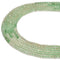 Gradient Green Strawberry Quartz Faceted Round Beads Size 3mm 15.5'' Strand