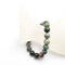 indian agate bracelet smooth round