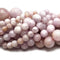 Light Purple Kunzite Smooth Round Beads 5mm 6mm 8mm 9mm 10mm 12mm 18mm 15.5"Strd