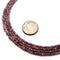 Natural Mozambique Garnet Faceted Round Beads Size 2mm 15.5'' Strand