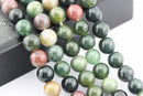 large hole indian agate smooth round beads
