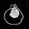 clear quartz perfume bottle pendant necklace small and large 